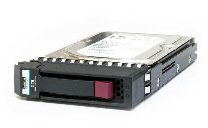 HP P2000 3TB 6G SAS 7.2K LFF HARD DRIVE QK703A//656102-001//658428-001//658429-001