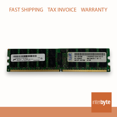 8GB PC2-5300 ECC X3850M2