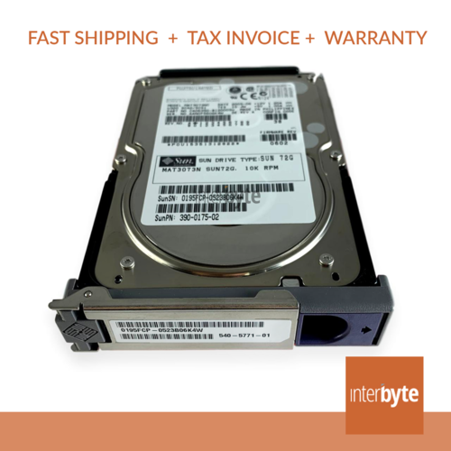 HDD 72GB 10K 3.5  X5245A