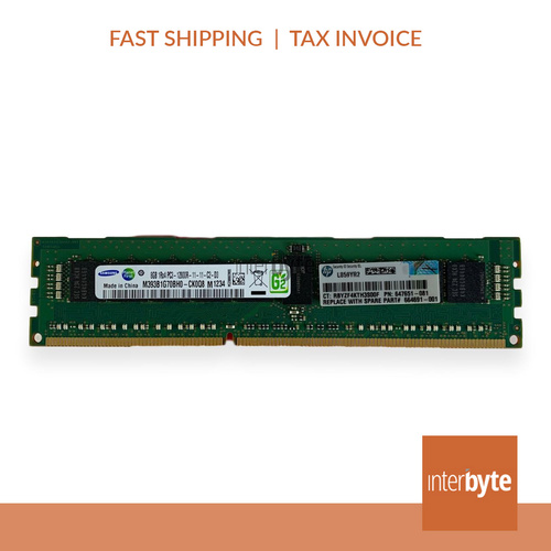 8GB PC3-12800R 1RX4 BL460CG8