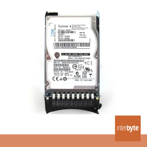 HDD 300GB 10K SAS6 H/S 2.5 G2