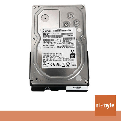 HDD 6TB SAS 12G 3.5 DE6600