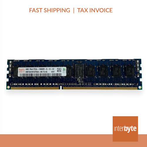 4GB 1RX4 PC3L-10600R