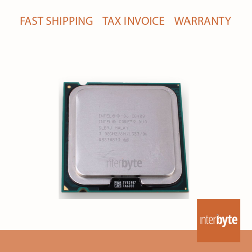 CPU E8400 C2D 3.0GHZ/1333/6M